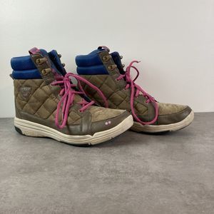 Ryka Aurora Quilted High-Top Ankle Sneaker Boots Womens Sz 9.5
